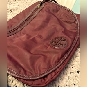 Tory Burch nylon crossbody bag.